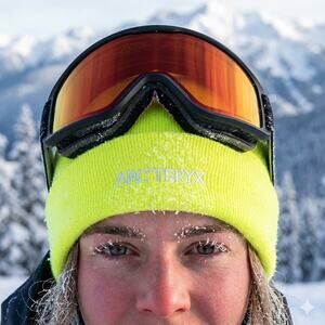 Arc’teryx Word Toque Beanie – Euphoria Yellow Ski Snowboard Hat – One Size – New